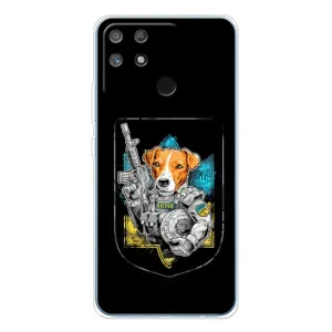 Чехол с принтом для Realme NARZO 80 Lite 4G (Патрон Воин)