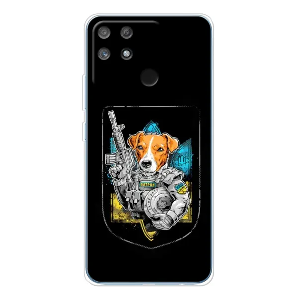 Чехол с рисунком «Патрон Воин» для Realme NARZO 80 Lite 4G