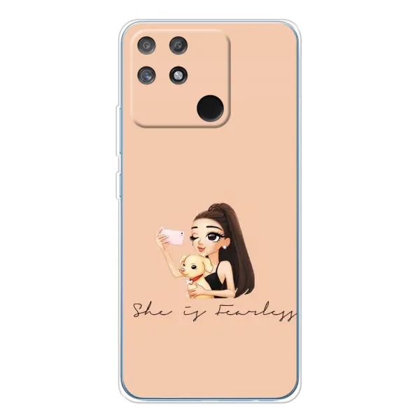 Чехол с рисунком «С собакой» для Realme NARZO 80 Lite 4G Чехол с рисунком «С собакой» для Realme NARZO 80 Lite 4G