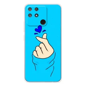 Чохол (Знак сердечка) для Realme NARZO 80 Lite 4G (Сердечко на синоьому)