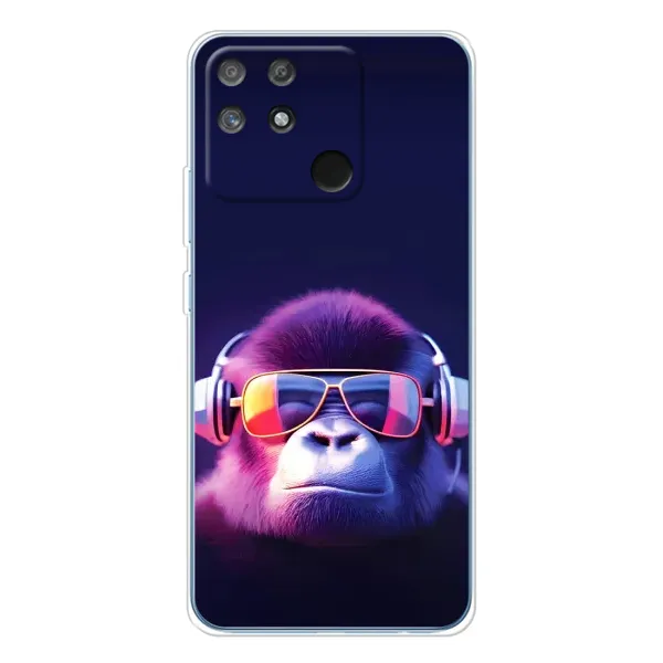 Чехол с рисунком «Стильная обезьяна» для Realme NARZO 80 Lite 4G Чехол с рисунком «Стильная обезьяна» для Realme NARZO 80 Lite 4G