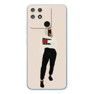 Силиконовый Чехол на Realme NARZO 80 Lite 4G с картинкой Стильных Девушек (Стильная)