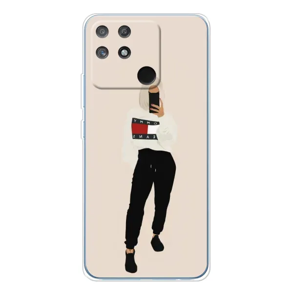 Чехол с рисунком «Стильная» для Realme NARZO 80 Lite 4G Чехол с рисунком «Стильная» для Realme NARZO 80 Lite 4G