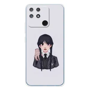 Чехлы с принтом Уэнсдей на Realme NARZO 80 Lite 4G (Вещь Венсдей)