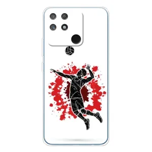 Чохли з прінтом Спортивна тематика для Realme NARZO 80 Lite 4G (Волейболіст)