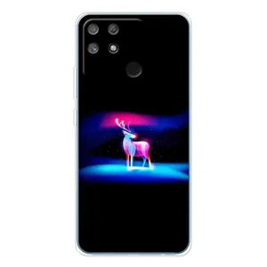 Силиконовый бампер с картинкой животных для Realme NARZO 80 Lite 4G