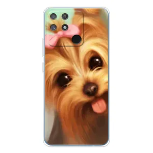 Чехол (ТПУ) Милые собачки для Realme NARZO 80 Lite 4G (Йоршенский терьер)