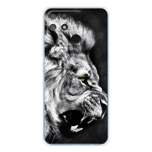 Чехол с рисунком «Злой ЛЕВ» для Realme NARZO 80 Lite 4G