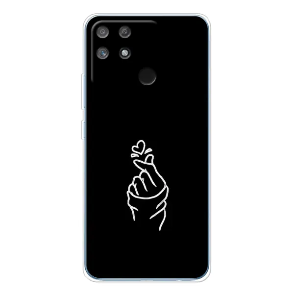 Чехол с рисунком «Знак Сердечка» для Realme NARZO 80 Lite 4G Чехол с рисунком «Знак Сердечка» для Realme NARZO 80 Lite 4G