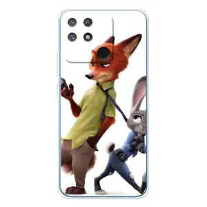 Чехлы ЗВЕРОПОЛИС для Realme NARZO 80 Lite 4G (Зверополис герои)