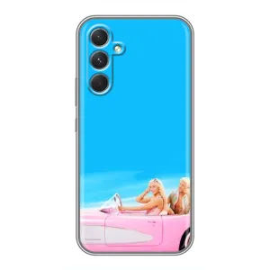 Силиконовый Чехол Барби Фильм на RealMe Narzo 80 Lite 5G (Барби и Кен)