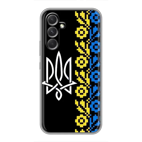 Чехол с рисунком «Герб и вышыванка» для Realme Narzo 80 Lite 5G Чехол с рисунком «Герб и вышыванка» для Realme Narzo 80 Lite 5G