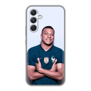 Чехол (TPU) с Футболистом на RealMe Narzo 80 Lite 5G (Мбаппешичка)