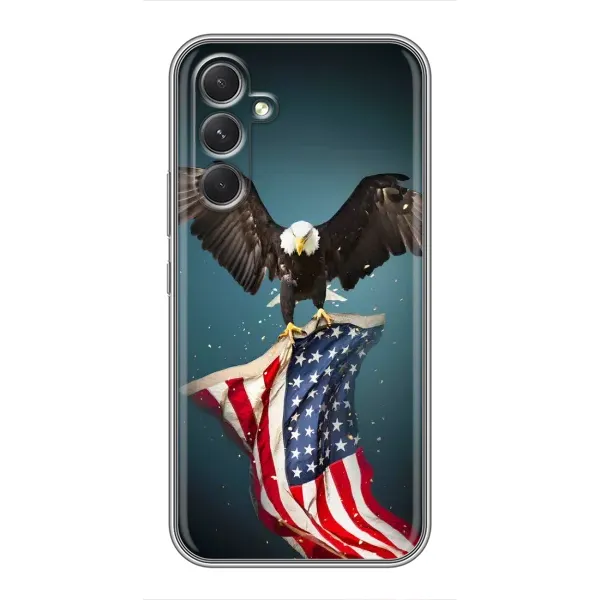 Чехол с рисунком «Орел и флаг» для Realme Narzo 80 Lite 5G Чехол с рисунком «Орел и флаг» для Realme Narzo 80 Lite 5G