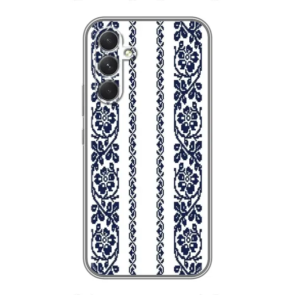 Чехол с рисунком «Синяя вышиванка» для Realme Narzo 80 Lite 5G Чехол с рисунком «Синяя вышиванка» для Realme Narzo 80 Lite 5G