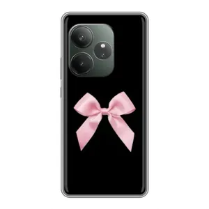 Чохол банти для RealMe Narzo 90 (Бант на чорному)