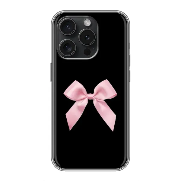Чехол с рисунком «Бант на черном» для Realme Neo 8