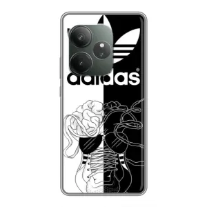 Чехол в стиле "Адидас" для РеалМе Нео7 (Adidas шнурки)