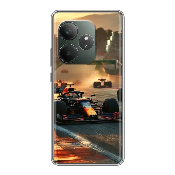 Чехол с рисунком «Чемпионат ф1» для RealMe Neo7 Чехол с рисунком «Чемпионат ф1» для RealMe Neo7