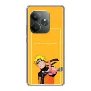 Чехлы с принтом Наруто на RealMe Neo7 (Даттебаё)