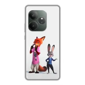 Чехол с рисунком «Джуди и Ник» для RealMe Neo7
