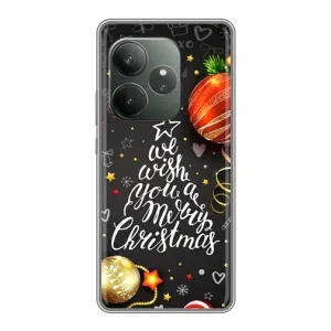 Чехол Новогодняя Елка на RealMe Neo7 (Елочка)
