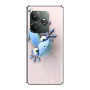 Чехлы с изображением разных животных для RealMe Neo7 (Геккон)