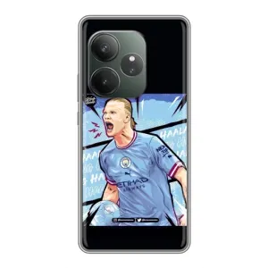 Чехлы с принтом для RealMe Neo7 Футболист (гол Эрлинг Холланд)