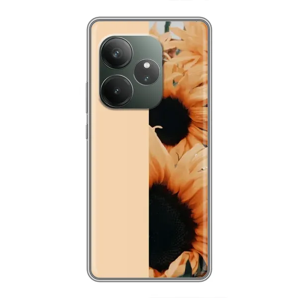 Чехол с рисунком «Красивые подсолнухи» для RealMe Neo7 Чехол с рисунком «Красивые подсолнухи» для RealMe Neo7
