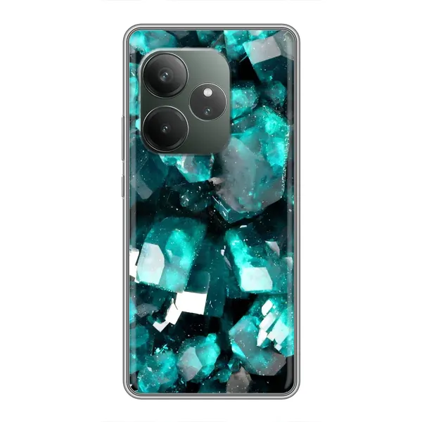 Чехол с рисунком «Кристалы» для RealMe Neo7