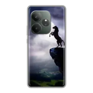 Чехлы с изображением разных животных для RealMe Neo7 (Лошадь)