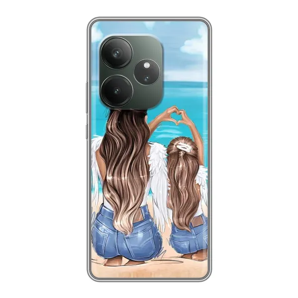 Чехол с рисунком «Мама и дочь» для RealMe Neo7