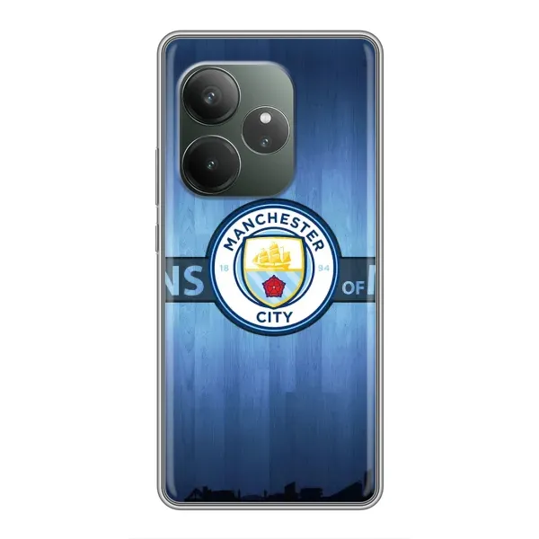Чехол с рисунком «ManCity» для RealMe Neo7