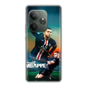 Чехол (TPU) с Футболистом на RealMe Neo7 (MBAPPE)