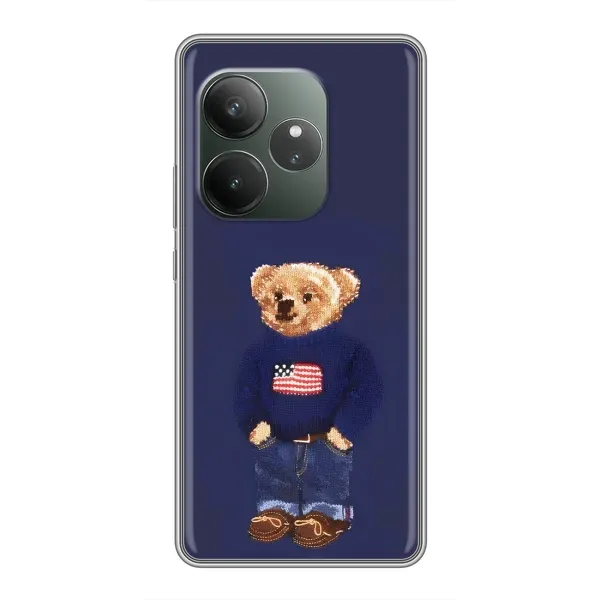 Чехол с рисунком «Мишка USA» для RealMe Neo7