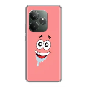 Чехлы с Патриком на RealMe Neo7 (Мордочка Патрика)