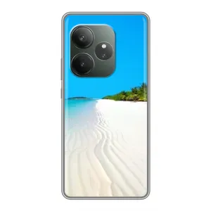 Летний Чехол на RealMe Neo7 (Море песок)