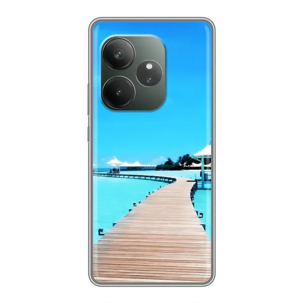 Чехол с рисунком «Набережная» для RealMe Neo7
