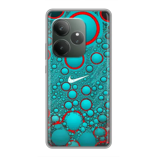 Чехол с рисунком «Найк зеленый» для RealMe Neo7