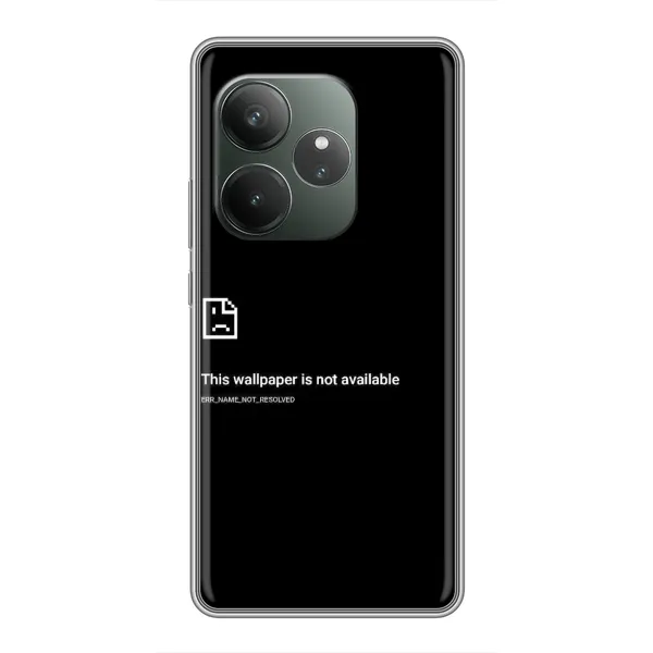 Чохол з малюнком «Помилка» для RealMe Neo7