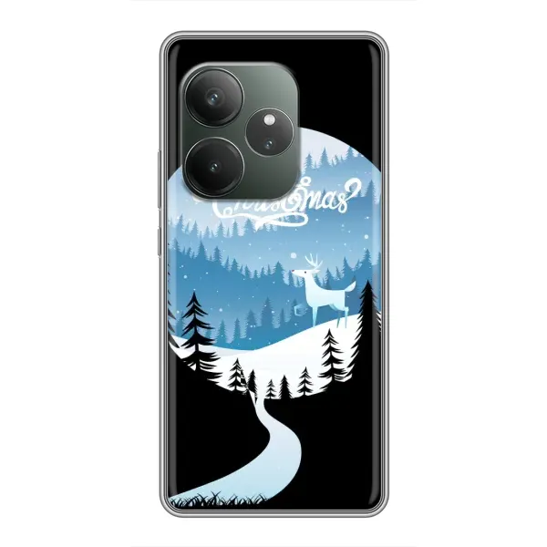 Чехол с рисунком «Рождественский Олень» для RealMe Neo7