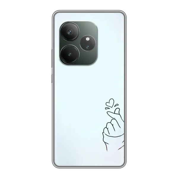 Чехол с рисунком «Сердце на голубом» для RealMe Neo7