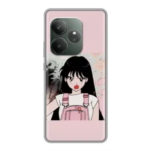 Чехол с персонажами АНИМЕ на RealMe Neo7 (Сейлор Марс)