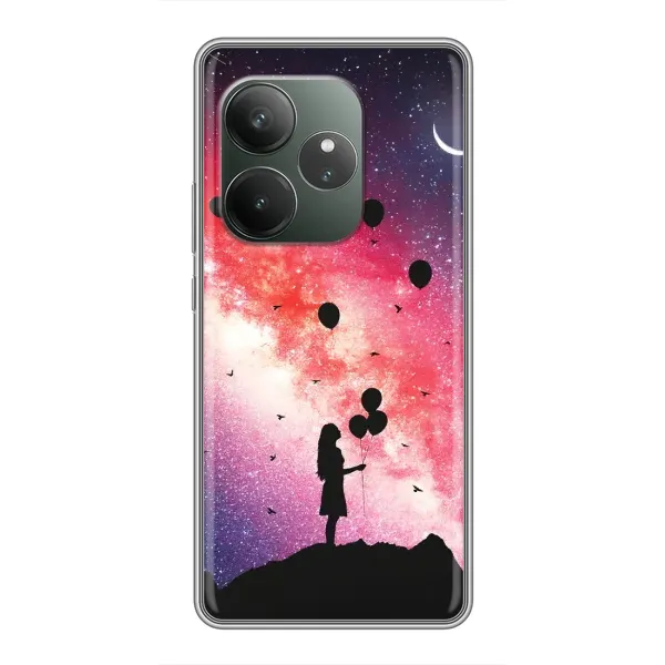 Чехол с рисунком «Шарики в небе» для RealMe Neo7 Чехол с рисунком «Шарики в небе» для RealMe Neo7