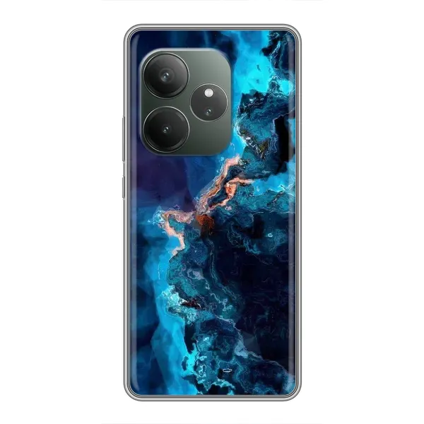 Чохол з малюнком «Синиій мрамор» для RealMe Neo7 Чохол з малюнком «Синиій мрамор» для RealMe Neo7