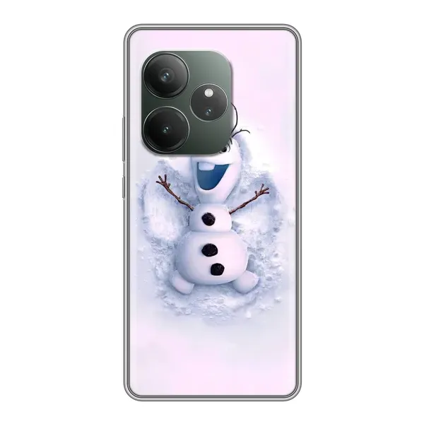 Чехол с рисунком «Снеговик Олов» для RealMe Neo7