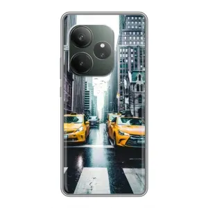 Чехол с рисунком «Такси» для RealMe Neo7