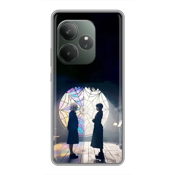 Чехол с рисунком «Уэнсдей и Энди» для RealMe Neo7