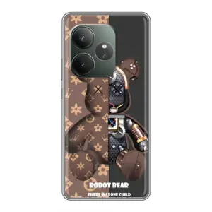 Силиконовый чехол для RealMe Neo7 (Медмедь Луи Виттон)