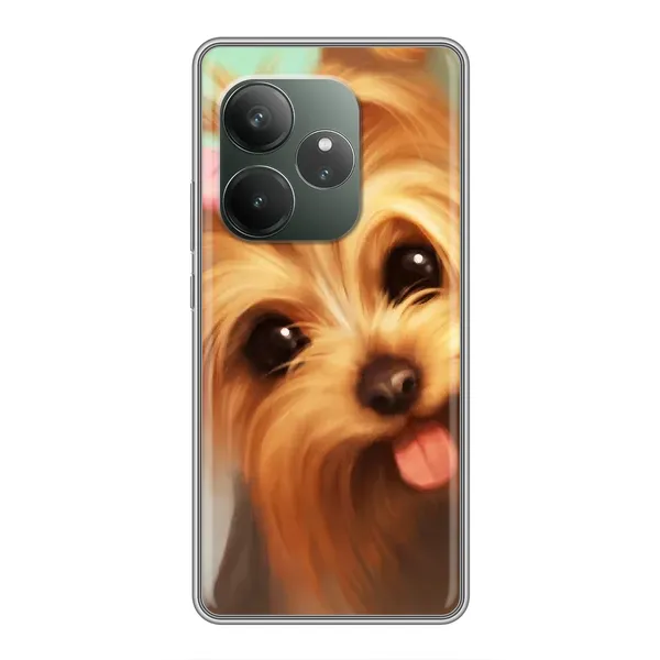 Чехол с рисунком «Йоршенский терьер» для RealMe Neo7